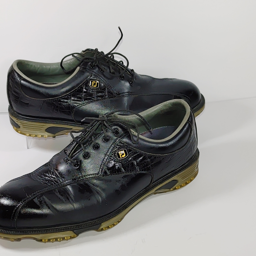 FootJoy Black Leather Golf Shoes